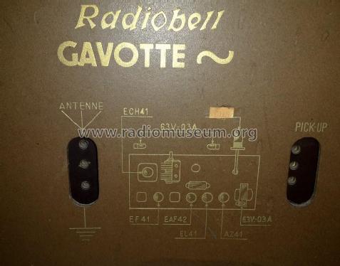 Radiobell Gavotte ; Bell Telephone Mfg. (ID = 2054509) Radio