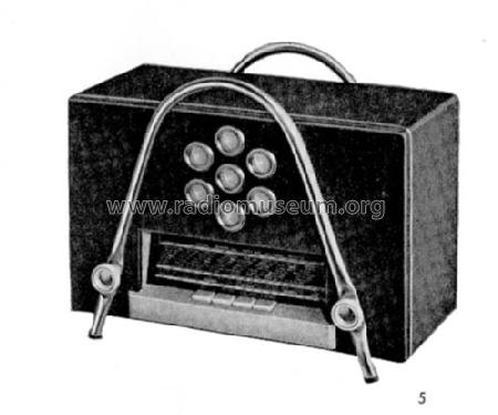 Radiobell Pacha RB433; Bell Telephone Mfg. (ID = 1058817) Radio