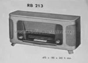 Radiobell RB213; Bell Telephone Mfg. (ID = 1058847) Radio