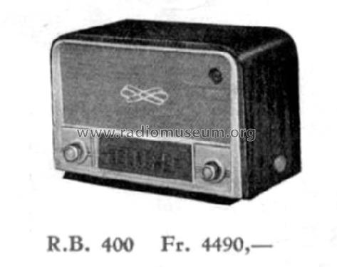 Radiobell RB400; Bell Telephone Mfg. (ID = 1059430) Radio
