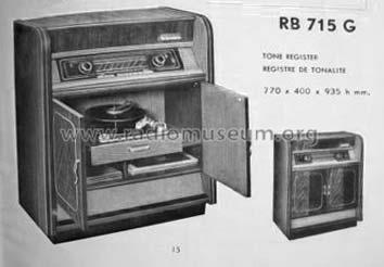 Radiobell RB715G; Bell Telephone Mfg. (ID = 1058846) Radio