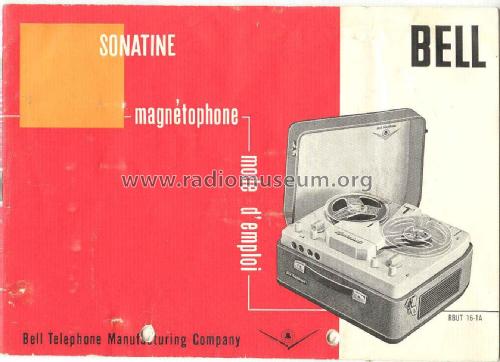 Sonatine RBUT 16-1A; Bell Telephone Mfg. (ID = 2286753) Ton-Bild