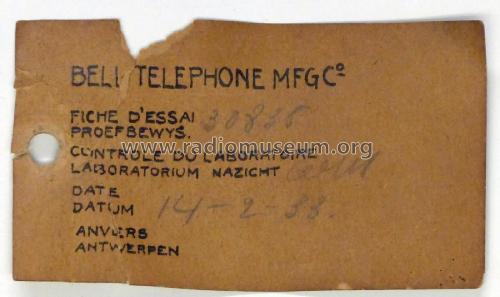 Super Bell 7 ; Bell Telephone Mfg. (ID = 3049631) Radio