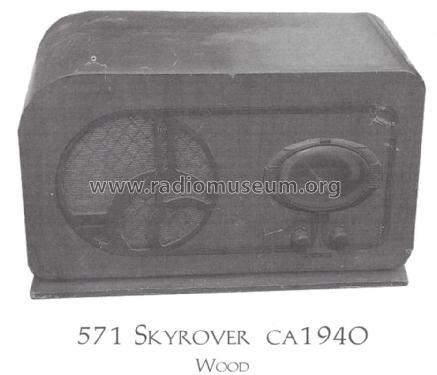 571 Skyrover ; Belmont Radio Corp. (ID = 1495248) Radio