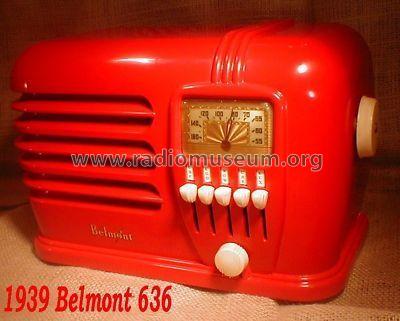 636 Ch= series A; Belmont Radio Corp. (ID = 821046) Radio