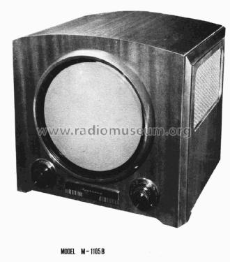 Raytheon M-1105B Ch= 12AX26; Belmont Radio Corp. (ID = 2946076) Télévision