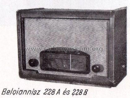 228A; Beloiannisz BHG; (ID = 179159) Radio