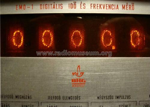 Digitális Idő és Frekvenciamérő EMO-1; Beloiannisz BHG; (ID = 1162094) Equipment