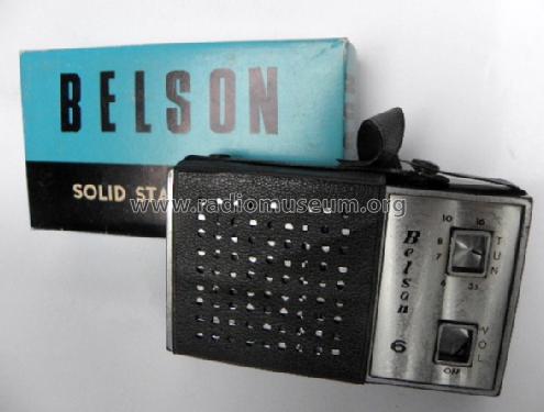 6 Transistor 016; Belson brand, (ID = 1392770) Radio