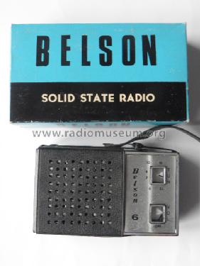 6 Transistor 016; Belson brand, (ID = 1392771) Radio
