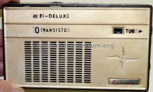 HIFI Deluxe 10 Transistor ; Belson brand, (ID = 685675) Radio