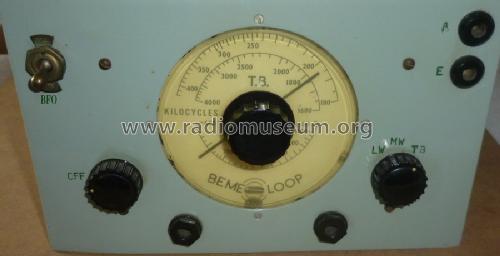 Beme- Loop Drection Finder Radio BL50A; Beme Electronic & (ID = 1656620) Commercial Re