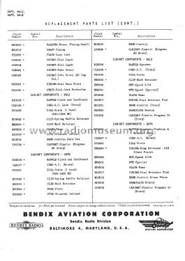 55P3; Bendix Radio (ID = 1734556) Radio