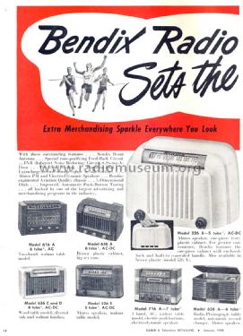 616-A ; Bendix Radio (ID = 1063152) Radio