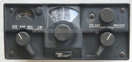 Automatic Direction Finder ADF-T-12Cg; Bendix Radio (ID = 1911206) Commercial Re