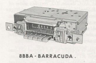 Chrysler All Transistor Radio - Plymouth Barracuda 8BBA - Mopar 244; Bendix Radio (ID = 1796904) Car Radio