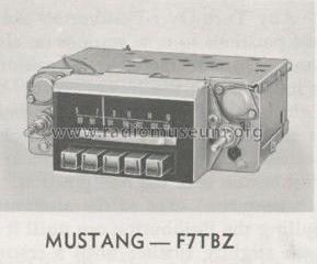 Fo-Mo-Co FM-AM All Transistor Radio F7TBZ - Ford Mustang; Bendix Radio (ID = 1764354) Car Radio