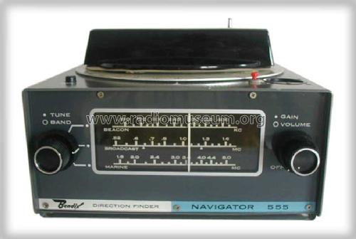 Navigator Direction Finder 555; Bendix Radio (ID = 495699) Commercial Re