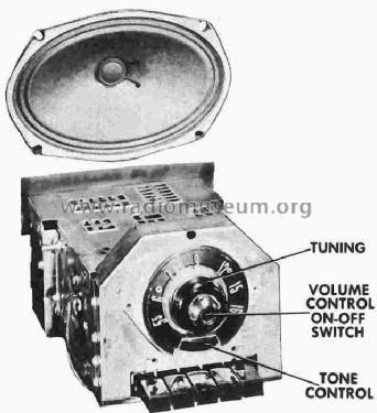 R5BF Ford FDH-18805-B1; Bendix Radio (ID = 237119) Car Radio