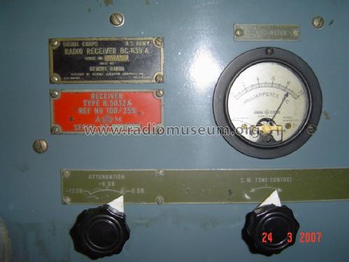 SCR-644 BC-639-(BC-639A; Bendix Radio (ID = 307557) Mil Re