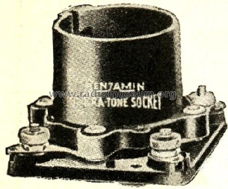 Cle-Ra-Tone Socket ; Benjamin Electric; (ID = 763291) Radio part