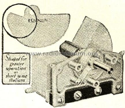 Long-Range Condenser ; Benjamin Electric; (ID = 763290) Radio part