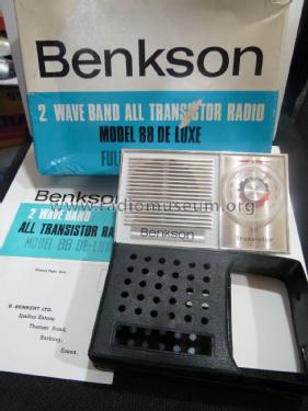 All Transistor 88 De Luxe; Benkson, Benkert Ltd (ID = 1751456) Radio