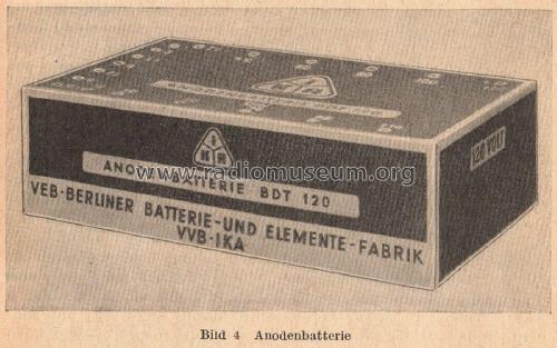 Anodenbatterie BDT120; Berliner (ID = 1930728) Power-S