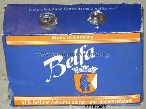 Anodenbatterie BP1829/85; Berliner (ID = 512853) Power-S