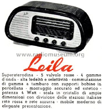 Leila 1; Bertoncini BB - Ind. (ID = 782477) Radio