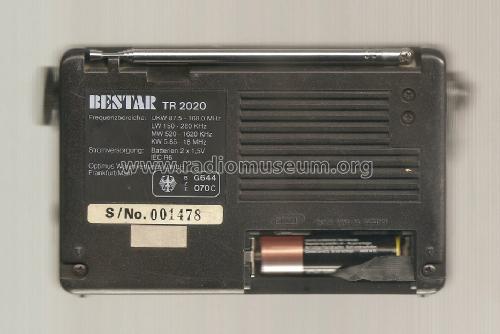 Pocket Radio TR2020; Bestar Marke / brand (ID = 1480508) Radio