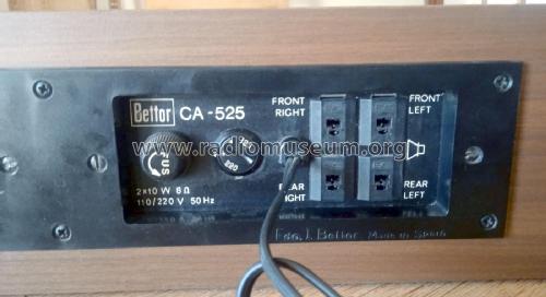 Solid State Unit Amplifier CA-525; Bettor, Industrias; (ID = 2709038) Verst/Mix