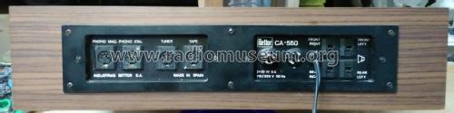 Solid State Unit Amplifier CA-550; Bettor, Industrias; (ID = 2395002) Ampl/Mixer