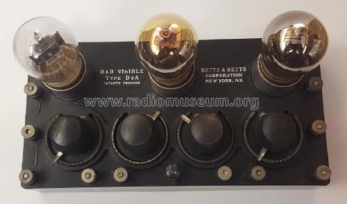 Visible Type D2A Detector/2-Stage Audio Amplifier; Betts & Betts Corp.; (ID = 2200931) mod-pre26