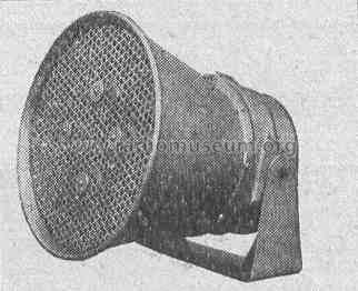 Exponentialhorn - Lautsprecher EH100; Beyer; Berlin, (ID = 403113) Speaker-P