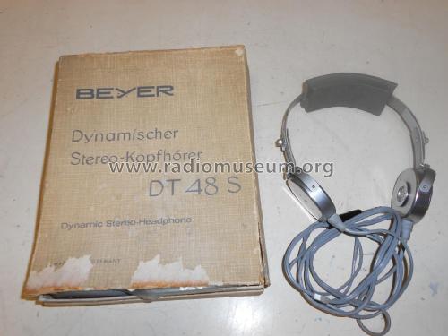 Dynamischer Stereo-Kopfhorer DT 48 S; Beyer; Berlin, (ID = 2359107) Speaker-P