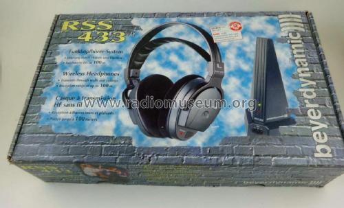 Funkkopfhörer-System - Wireless Headphones RSS433 + RSH433; Beyer; Berlin, (ID = 2904930) Speaker-P