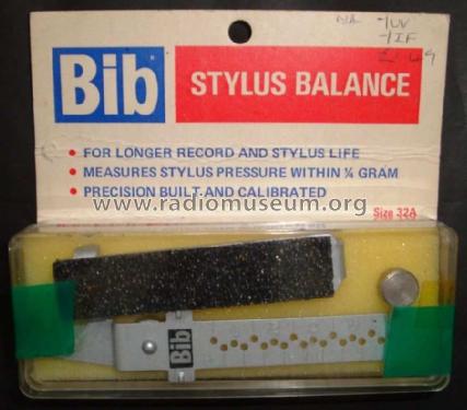 Stylus Balance Pressure Guage 32A; Bib Hi-Fi (ID = 2373047) Equipment