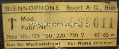 365; Biennophone; Marke (ID = 141849) Radio