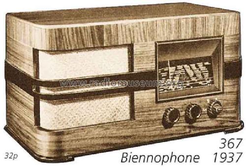 367; Biennophone; Marke (ID = 1422) Radio