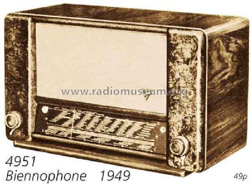 4951; Biennophone; Marke (ID = 1446) Radio