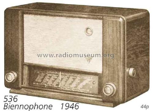 5036; Biennophone; Marke (ID = 1440) Radio