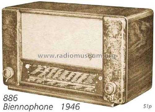 8086; Biennophone; Marke (ID = 1442) Radio