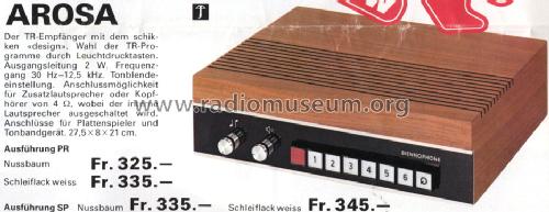 Arosa SP; Biennophone; Marke (ID = 1487645) Radio