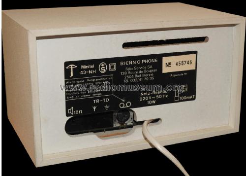 Minitel 43-NH; Biennophone; Marke (ID = 3135288) Radio