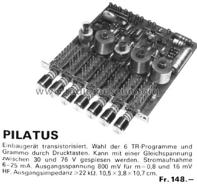 Pilatus ; Biennophone; Marke (ID = 1490266) Radio