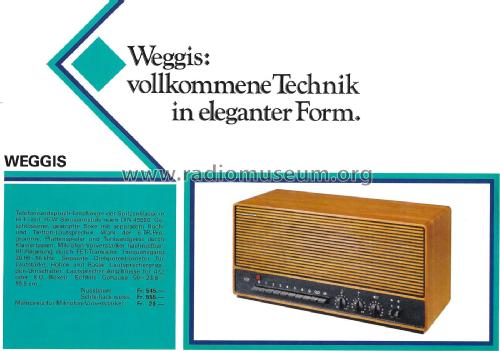 Weggis 60-OS ; Biennophone; Marke (ID = 2501733) Radio