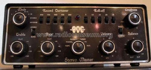 Stereo Master P-3-D; Bigg of California (ID = 1972329) Ampl/Mixer