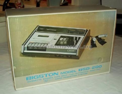Cassetten Stereo Tape Deck BSD-200; Bigston Kyokuyo (ID = 1319144) Reg-Riprod