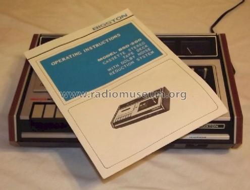 Cassetten Stereo Tape Deck BSD-200; Bigston Kyokuyo (ID = 1319150) R-Player